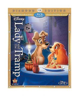   RAY LADY AND THE TRAMP DIAMOND EDITION +DVD COMBO 3 DISC SET DISNEYS