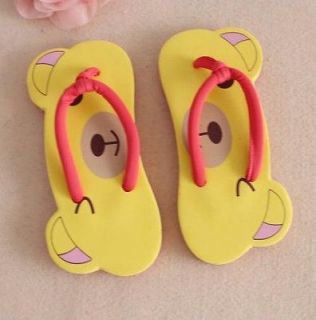 Japan ViVi Hit Cute Relax Rilakkuma Bear Face Sandal Slippers