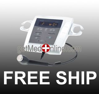 Metron AccuSonic Plus Dual Frequency (1 3Mhz) Ultrasound Therapy Unit 