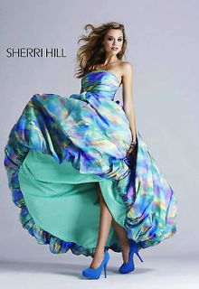 Fun Sherri Hill 2829 Dress Size 10 NWT Prom/Homecoming/Formal High Low 