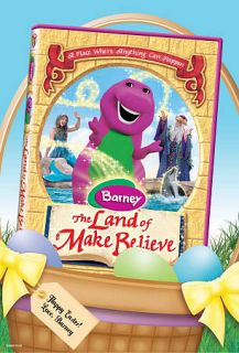 Barney   Land of Make Believe DVD, 2010, Easter Packaging