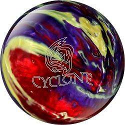 Ebonite Cyclone Red Purple Yellow Bowling Ball NIB 1st Quality 14 LB