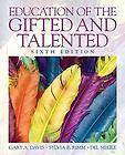   Education of the Gifted and Talented by Gary A. Davis Hardcover Book