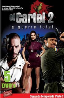 El Cartel 2 La Guerra Total   Segunda Temporada, Parte 2 DVD, 2011, 5 