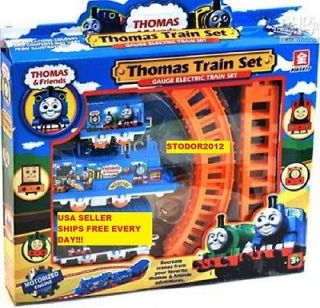THOMAS AND FRIENDS TRAIN SET   ELECTRIC ENGINE   US SELLER FREE 