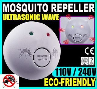 Electronic Ultrasonic Wave Anti Mosquito Repeller Repellent Pest 
