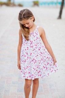 Elephantito Tarma Pink Lavender Spring Dress Set NWT Size 12m Beach 