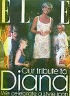 Princess Diana ELLE MAGAZINE TRIBUTE BOOKLET 1997 RARE