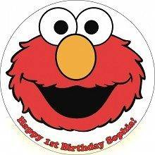 Elmo #5 Edible CAKE Icing Image topper frosting birthday party 