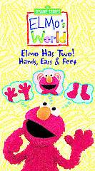 Elmos World   Elmo Has Two Hands, Ears Feet VHS, 2004