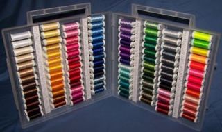 Sulky Slimline Box+104 Spools of Embroidery ThreadPOLY