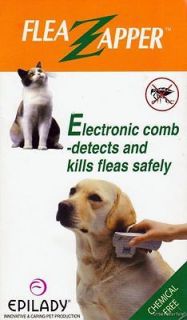 Epilady Flea Zapper Electronic Comb Detects And Kills Fleas Safely 
