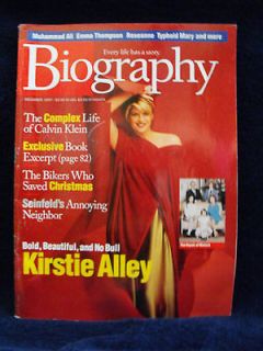   December 1997 Kirstie Alley cover Muhammad Ali Emma Thompson Roseanne
