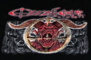 OZZFEST 2001 Black Sabbath Manson Papa Roach Slipknot Tour T Shirt Sz 