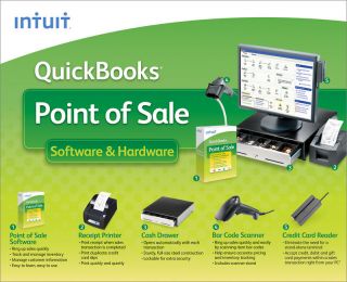 Quickbooks POS Point of Sale v10 Free version w/ Hardware NEW