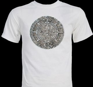 Mayan Calendar 2012 Ancient Prophecy Aliens artifact T shirt