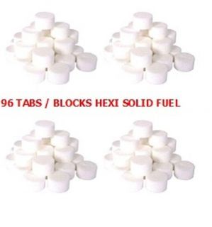 BOXES OF HEXI STOVE FUEL TABLET TABS   like Esbit Solid Camp Army 