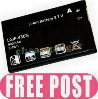 High Quality Battery for LG GM360 Viewty Snap GS290 Cookie Fresh GW300