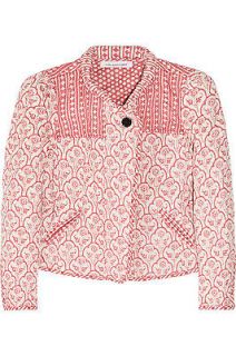 NWT ETOILE ISABEL MARANT Haca Quilted Cotton Print Jacket Size French 