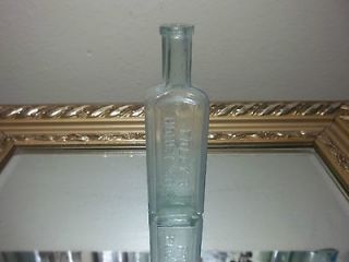Antique Bottle FOLEYS HONEY AND TAR CHICAGO 1800s Vintage Glass 
