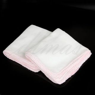 10 Cotton Facial Cleansing Muslin Cloth Makeup Removal