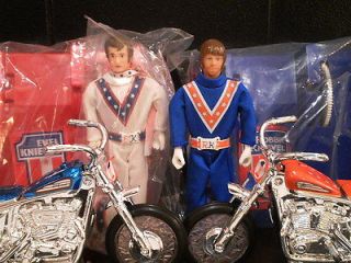 Evel and Robbie Knievel Stunt Cycle Set
