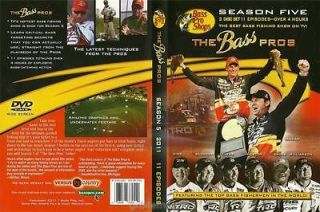   2011 Fishing Season 5 Over 4 hours VanDam Horton Evers 2 DVD Set New