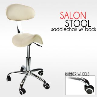   Beige Stool Doctor Dentist Salon Equipment All Purpose Chair New