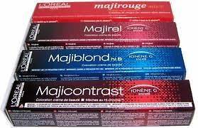 Loreal Majiblond Ultra & Majiblond hi.B Hair Color 1.7 oz