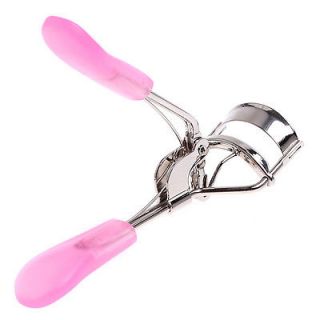 Pro Pink Handle Eye Curling Eyelash Curler Clip Beauty Tool Stylish
