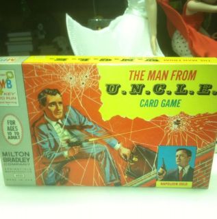 1965 Milton Bradley THE MAN FROM UNCLE Card Game