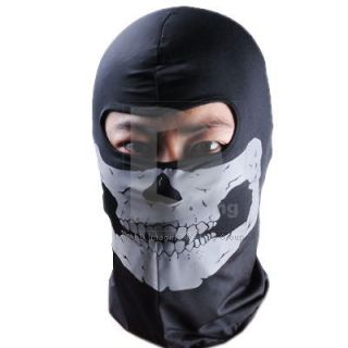 Polyester Motorcycle Skull Mask Full Face Head Hood Protector for War 