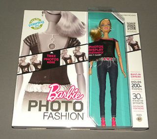 Barbie Photo Fashion Camera Doll   Display Photos on T Shirt Instantly 