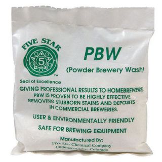 PBW by Five Star  2 oz  Home Beer Brewing Cleanser & Sanitizer 
