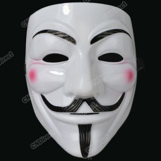 Cool Halloween Cosplay V Mask Costume For Vendetta Anonymous Movie 