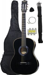 black acoustic guitars in Acoustic
