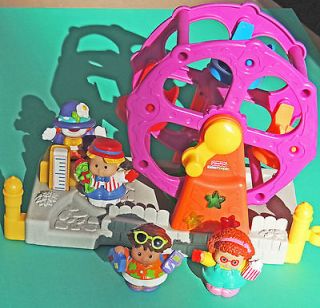 Fisher Price Ferris Wheel w/ Lights & Sound Including 4 Little People 