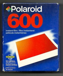 Polaroid 600 Film   10 Total Photos   Completely Sealed & Unopened 
