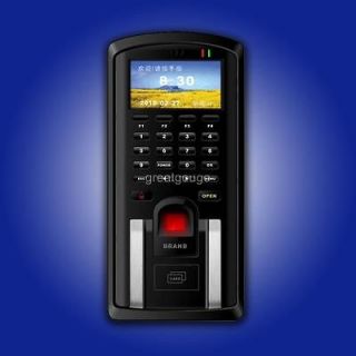   Biometric Fingerprint Access Control RFID Reader TCP/IP USB T&A