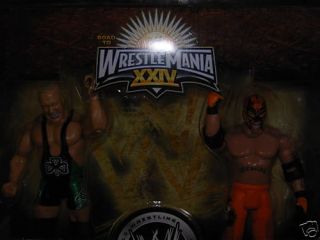 Rey Mysterio & Finlay WWE Wrestlemania 24 # 2 figures