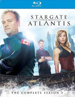 Stargate Atlantis   Season 3 Blu ray Disc, 2012, 5 Disc Set