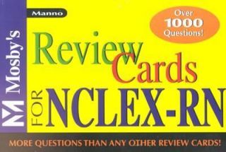   Cards for NCLEX Rn by Martin S. Manno 2002, Cards,Flash Cards