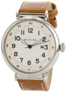 Glycine Airman F 104 Automatic White Dial on Strap Watches  