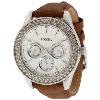 Fossil Stella Leather Watch   Tan Watches 