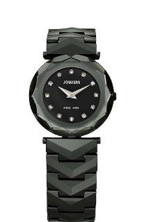   Safira 99 Rhinestone Black Ceramic Bracelet Watch Watches 