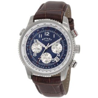 Rotary Mens GS00100/52 Timepieces Classic Strap Watch Watches 