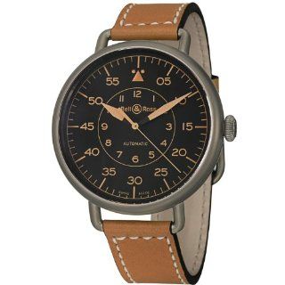   BRWW1 92HERITAG Vintage Tan Leather Strap Watch Watches 