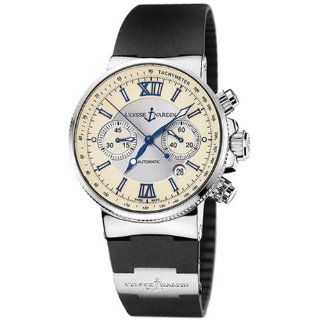 Ulysse Nardin Mens 353 66 3/314 Maxi Marine Chronograph Watch 