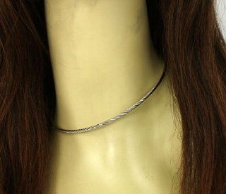   David Yurman Sterling Silver Choker Necklace: David Yurman: Jewelry