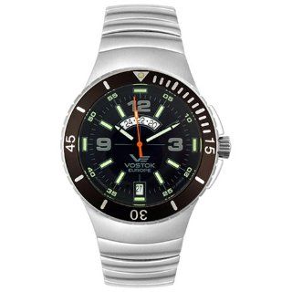 Vostok Mens 2432/0465004SS TU 144 Automatic Stainless Steel Watch 